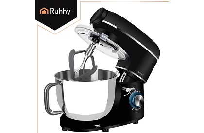 Kuchynský robot 1500 W RUHHY 3 v 1 s mixérom a mlynčekom na mäso – misa 6,2 l