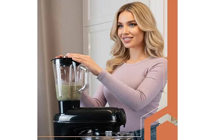 Kuchynský robot 1500 W RUHHY 3 v 1 s mixérom a mlynčekom na mäso – misa 6,2 l