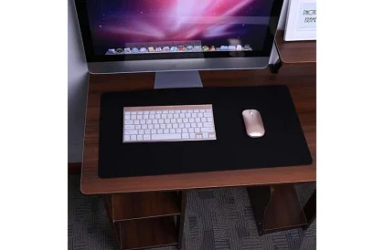 XXL podložka pod myš a klávesnicu 90x45cm - čierna