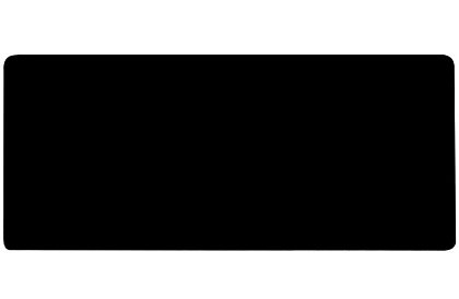 XXL podložka pod myš a klávesnicu 90x45cm - čierna