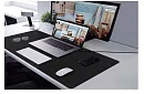 XXL podložka pod myš a klávesnicu 90x45cm - čierna