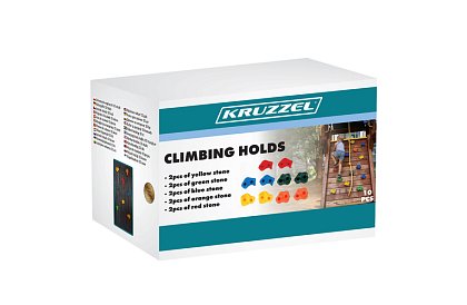 Lezecké chyty – kamene pre deti – sada 10 ks