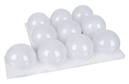 LED lampy na zrkadlo - toaletný stolík – sada 10 ks