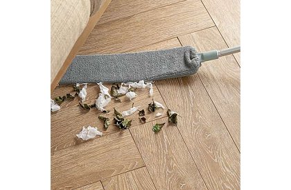 Teleskopická tenká mop – prachovka - 2 nadstavce