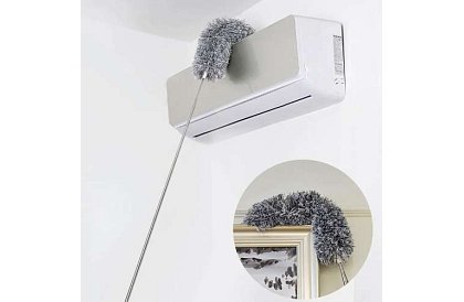 Teleskopická tenká mop – prachovka - 2 nadstavce