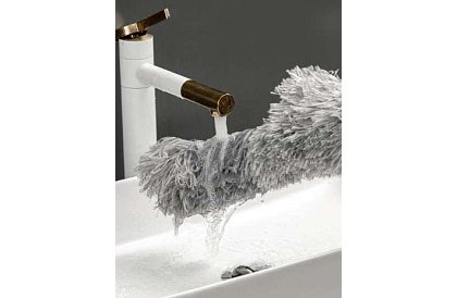 Teleskopická tenká mop – prachovka - 2 nadstavce