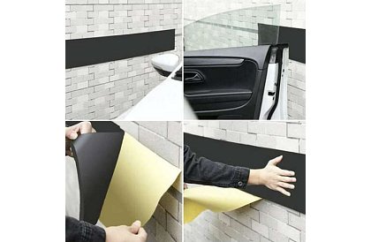 Chránič dverí auta – nárazník na stenu garáže