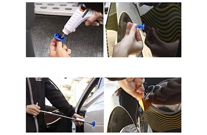 Sada na opravu preliačiny karosérie s reverzným kladivom