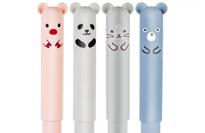 Sada 4 gumovacích pier – zvieratká