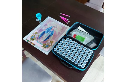 Organizér na príslušenstvo pre diamantové maľovanie 5D