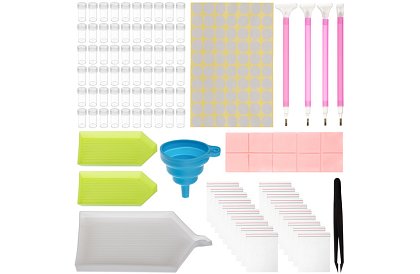 Organizér na príslušenstvo pre diamantové maľovanie 5D