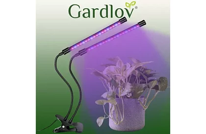 LED lampa pre rast rastlín DUO – s časovačom a ovládaním