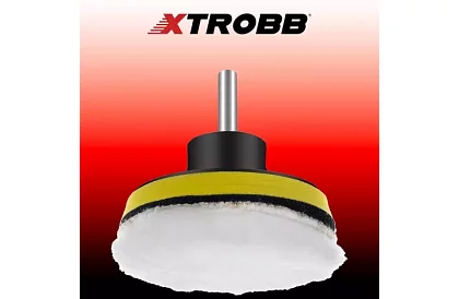 Leštiace huby na vŕtačku 80 mm – sada 12 prvkov