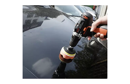 Leštiace huby na vŕtačku 80 mm – sada 12 prvkov