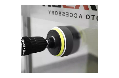 Leštiace huby na vŕtačku 80 mm – sada 12 prvkov