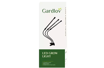 LED lampa pre rast rastlín TRIO – s časovačom a ovládaním