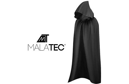 Dlhý plášť s kapucňou