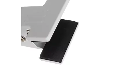 LED lampa na písací stôl s kovovým klipom - biela