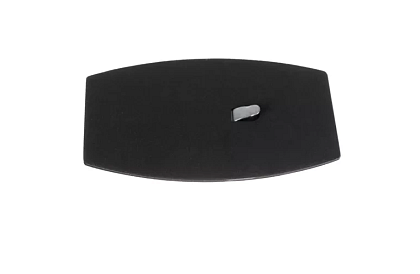 LED lampa na písací stôl s kovovým klipom - biela