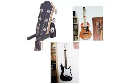 Držiak na gitaru – univerzálny pre strunové nástroje