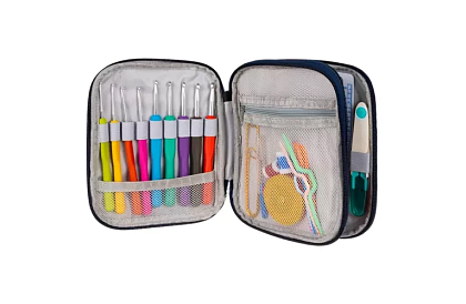 XXL súprava na háčkovanie 85 dielov v puzdre