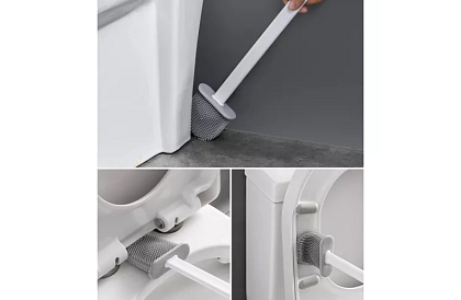 Silikónový kartáč na toaletu - WC štetka