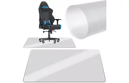 Ochranná podložka pod židli 90x130 cm - mliečna