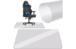 Ochranná podložka pod židli 90x130 cm - mliečna