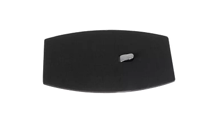 LED lampa na písací stôl s kovovým klipom – čierna