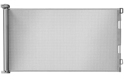 Výsuvná bezpečnostná roleta do dverí – šedá - 157 cm