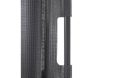 Výsuvná bezpečnostná roleta do dverí – šedá - 157 cm