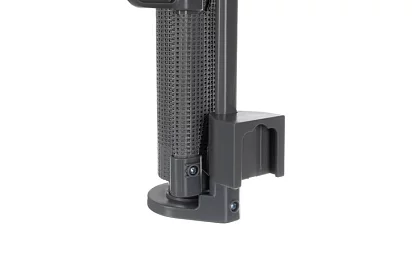 Výsuvná bezpečnostná roleta do dverí – šedá - 157 cm