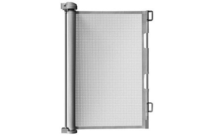 Výsuvná bezpečnostná roleta do dverí – šedá - 157 cm