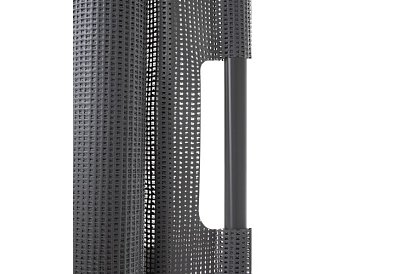 Výsuvná bezpečnostná roleta do dverí – šedá - 157 cm