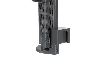 Výsuvná bezpečnostná roleta do dverí – šedá - 157 cm