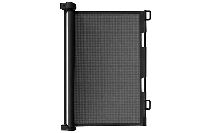 Výsuvná bezpečnostná roleta do dverí – čierna – 157 cm