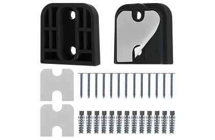 Výsuvná bezpečnostná roleta do dverí – čierna – 157 cm