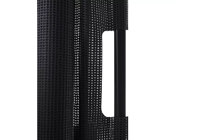 Výsuvná bezpečnostná roleta do dverí – čierna – 157 cm