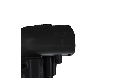 Výsuvná bezpečnostná roleta do dverí – čierna – 157 cm