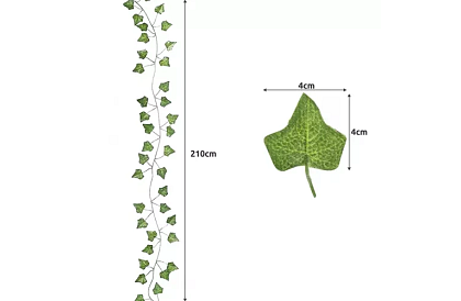 Umelý brečtan – girlanda 6,3 m