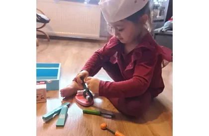 Detský lekársky kufrík s príslušenstvom – malý doktor