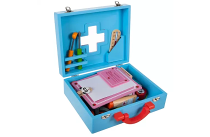 Detský lekársky kufrík s príslušenstvom – malý doktor