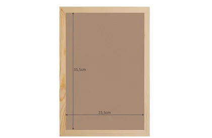 Rám na obrazy 28 × 38 cm – borovica