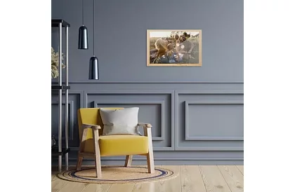 Rám na obrazy 28 × 38 cm – borovica