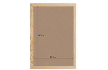 Rám na obrazy 28 × 38 cm – borovica