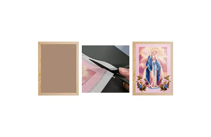 Rám na obrazy 28 × 38 cm – borovica