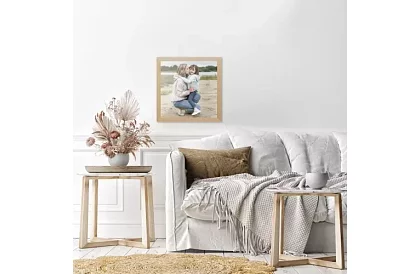 Rám na obrazy 28,5 × 28,5 cm – borovica