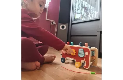 Drevená zatĺkačka - Slon