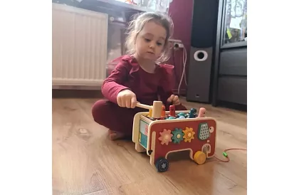 Drevená zatĺkačka - Slon