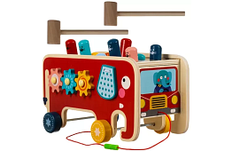 Drevená zatĺkačka - Slon